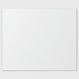 Papel De Presente Solid White Customizable Wrapping Pap