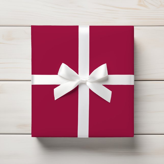 Papel De Presente Sólido De Vinho De Merlot Vermelho Profundo (Criador carregado)
