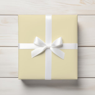Papel De Presente Solo Amarelo Amarelo de Pastel Suave