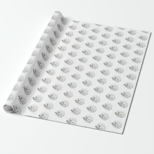 Papel De Presente Soneca de Gato