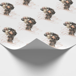 Papel De Presente Sonhe Grande Graduada - Menina Caprichosa 