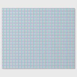 Papel De Presente Sonho Pastel Boho Geométrico Caleidoscópio