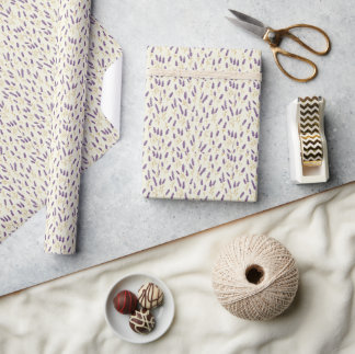 Papel De Presente Sonhos de Lavanda