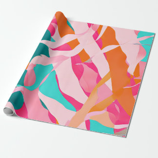 Papel De Presente Sonhos Suaves: Padrões de Pastel Abstrato
