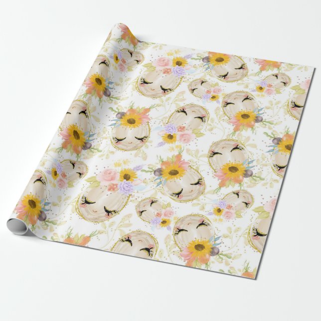 Papel De Presente Soquetes de páscoa (Desenrolado)