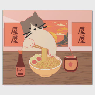 Papel De Presente Sorver Ramen