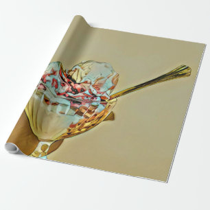 Papel De Presente Sorvete
