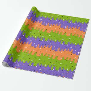 Papel De Presente Sorvete de Halloween