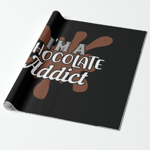 Papel De Presente Sou Um Viciado Em Chocolate