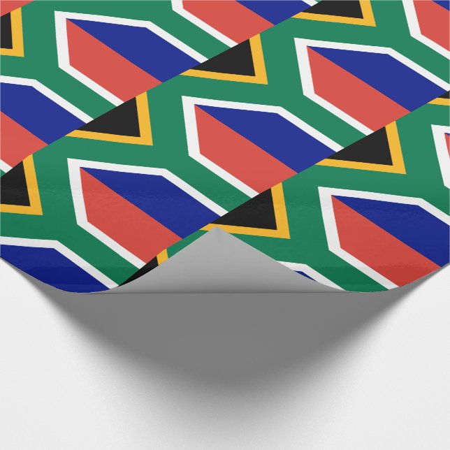 Papel De Presente South Africa Flag (Ponta)