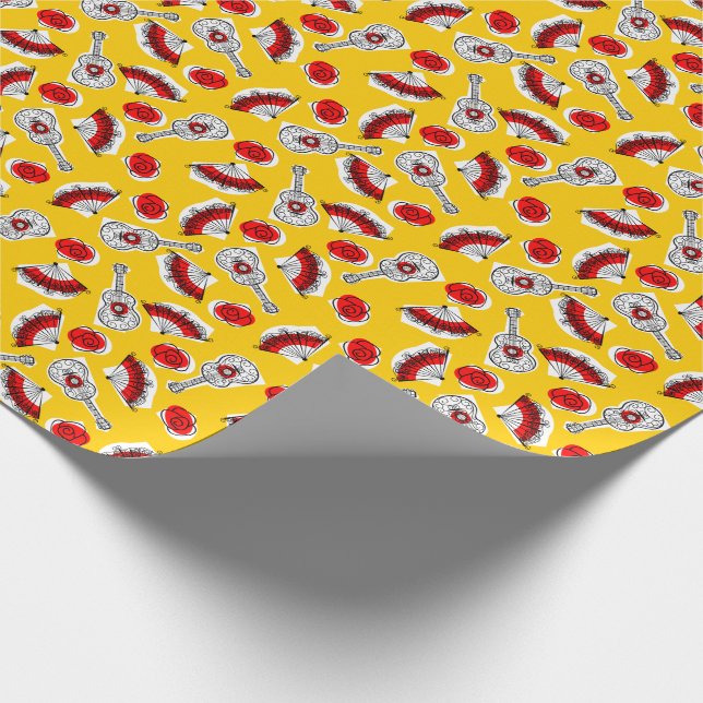 Papel De Presente Souvenirs Espanhol Papel de embalagem múltipla (Ponta)