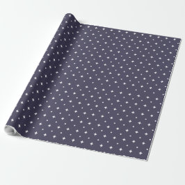 Papel De Presente Space Star Pattern & Galaxy Cosmic 