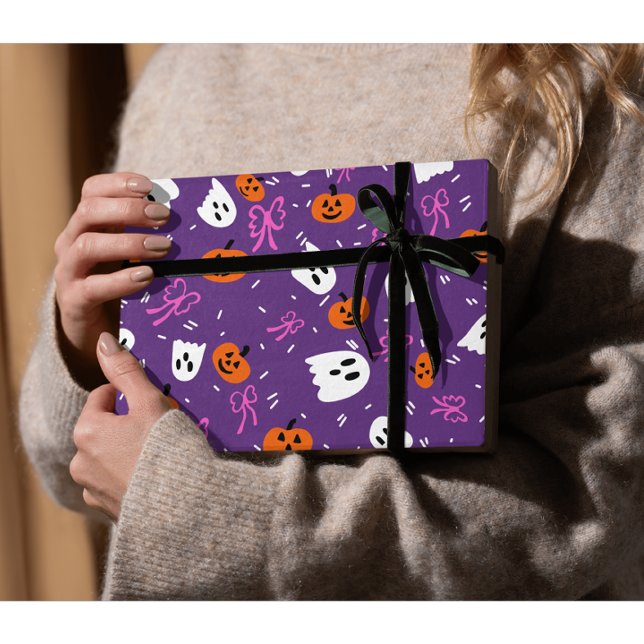 Papel De Presente Spooky Halloween  (Criador carregado)