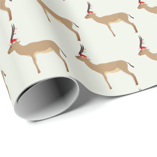 Papel De Presente Springbok Natal (Ponta do rolo)