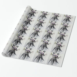 Papel De Presente Sr. e Sr. Wrapping Paper