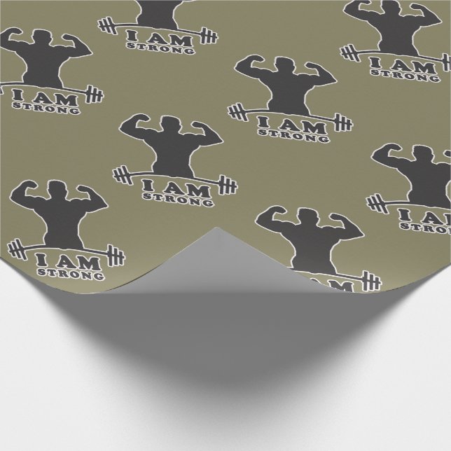 Papel De Presente Sr. Forte (Ponta)