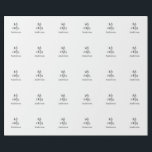 Papel De Presente Sr & Sra adicionar sobrenome data ano lembrancinha<br><div class="desc">projeto</div>