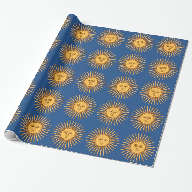 Papel De Presente Sr. Sun (Desenrolado)