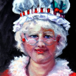 Papel De Presente Sra. Claus Gift Wrap