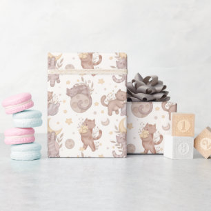Papel De Presente Star Kittens