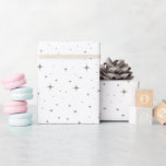 Papel De Presente Starry Christmas - boho<br><div class="desc">Starry Christmas boho</div>