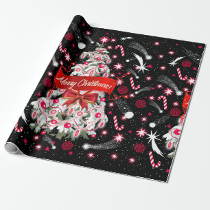 Papel De Presente Starry Night