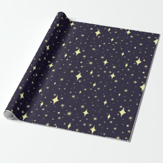 Papel De Presente Starry Night