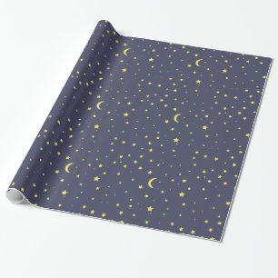 Papel De Presente Starry Night