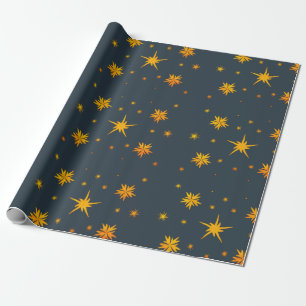 Papel De Presente Starshine Nightsky