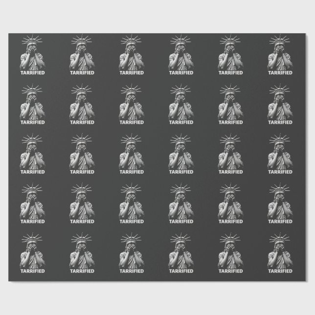Papel De Presente Statue Liberty Nova York - América Traduzida (Aberto)