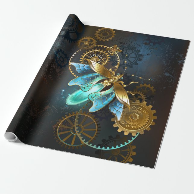 Papel De Presente Steampunk Firefly (Desenrolado)