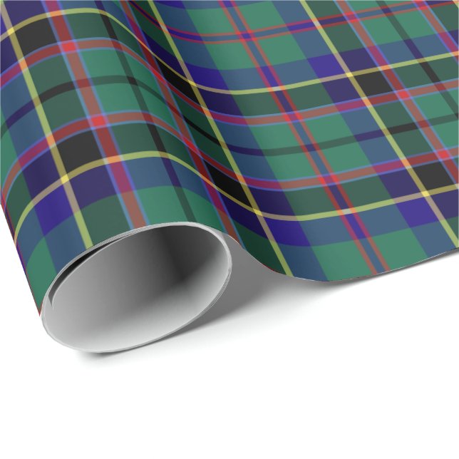 Papel De Presente Stevenson Clan Tartan (Ponta do rolo)
