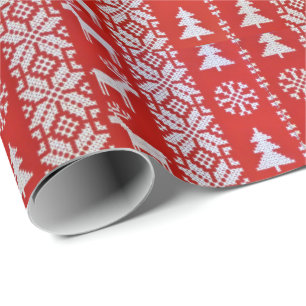 Papel De Presente Stitch da Cruz de Natal
