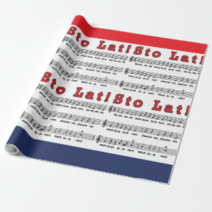 Papel De Presente Sto Lat! Música