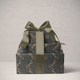 Papel De Presente Storybook Woodland Amigos Sleepy Squirrel