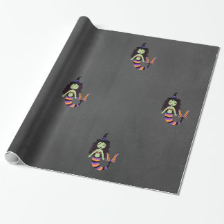 Papel De Presente Strik Halloween Sereia WRAP