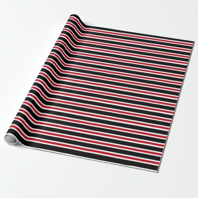 Papel De Presente Striped (Desenrolado)