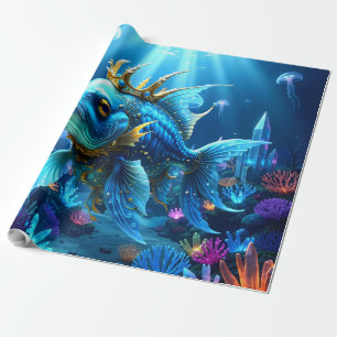Papel De Presente Sua Alteza Peixe Real 