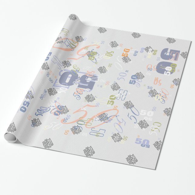 Papel De Presente Sua imagem aqui dois passos fáceis para sua criaçã (Desenrolado)