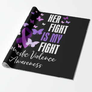 Papel De Presente Sua Luta é Minha Luta Contra A Violência Domést
