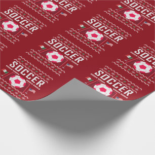 Papel De Presente Suéter de Natal Feio