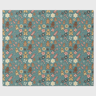 Papel De Presente Sugarplum Swirls Wrapping Paper