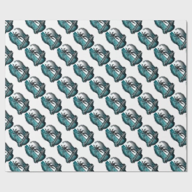 Papel De Presente Summer Vibes (Aberto)