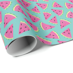 Papel De Presente Summer Watermelon Patttern
