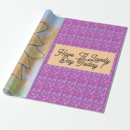 Papel De Presente Sunflower Lovely Day