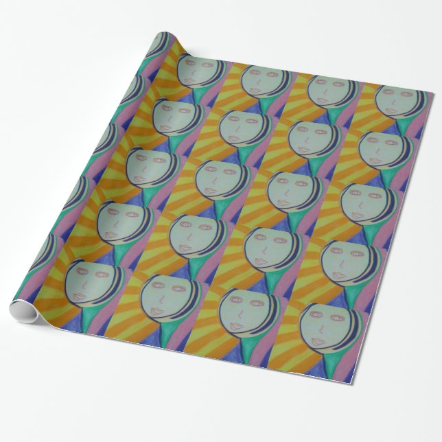Papel De Presente Sunny Spirit (Desenrolado)
