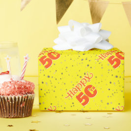 PAPEL DE PRESENTE SUNNY YELLOW 50TH