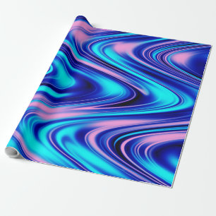 Papel De Presente Sunset Swirls.....