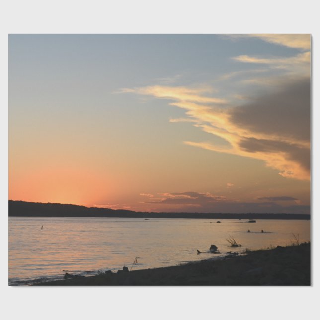 Papel De Presente Sunset Wrapping Paper (Aberto)