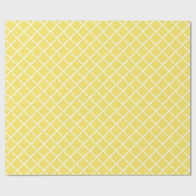Papel De Presente Sunshine Yellow Tie Dye (Aberto)